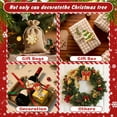 thumbnail image 3 of Maytalsory Own DIY Christmas Tree Decorations Pack inspire creative inspiration. Of 8 Numbers Painting By Set For Hanging With Hemp Rope, 3 of 6