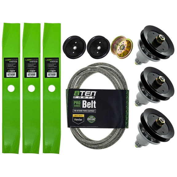 8TEN Blade Spindle Belt Idler Kit for Exmark 1-654586 103-6582 52-inch MK1009852