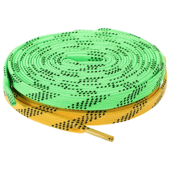 2 Pairs Shoelace Hockey Shoes Supplies Skates Shoelaces Puck Flat for Sneakers Ice Skating Accessories