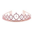 thumbnail image 2 of Diadema de cumpleaños para niña, ropa adornada con diamantes de imitación, diademas para celebración, accesorio de decoración, accesorio Accesorio para el cabello Oro rosa Diamante de imitación rosa Qarigey AP011165-01, 2 of 6