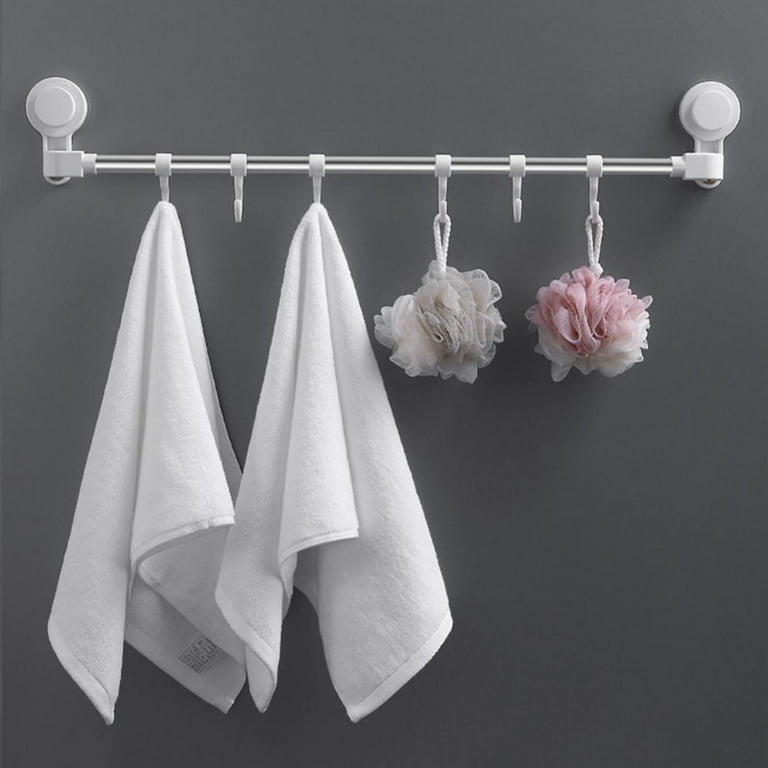Suction Cup Towel Bar Powerful Suction Cup Towel Rack Adjustable Towel Bar  For B