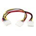 thumbnail image 2 of StarTech.com LP4 to 2x LP4 Power Y Splitter Cable M/F - LP4 Splitter - Molex Y Splitter - Molex Splitter (PYO2L) - Power cable - 4 pin internal power (F) to 4 pin internal power (M) - 7.9 in - for P/N: ATX2POWER450, ATX2POWR350E, ATX2POWR400E, HSB225S3R, IDE2SAT2, S25SLOTR, SATSASBP425, 2 of 2