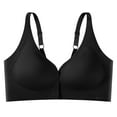 thumbnail image 2 of Gymayou Women Front Closure Seamless Bra Adjustable Strap Comfort U Back Bra Size M, 2 of 5