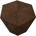 thumbnail image 5 of Meridian Furniture Diamante Brown Oak Veneer End Table, 5 of 8