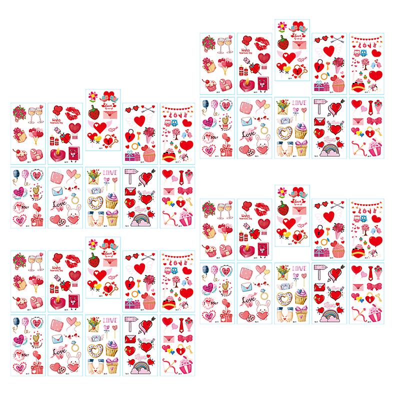 25pcs Temporary Tattoo