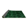 thumbnail image 2 of Ahgly Company Indoor Square Abstract Green Modern Area Rugs, 3' Square, 2 of 4
