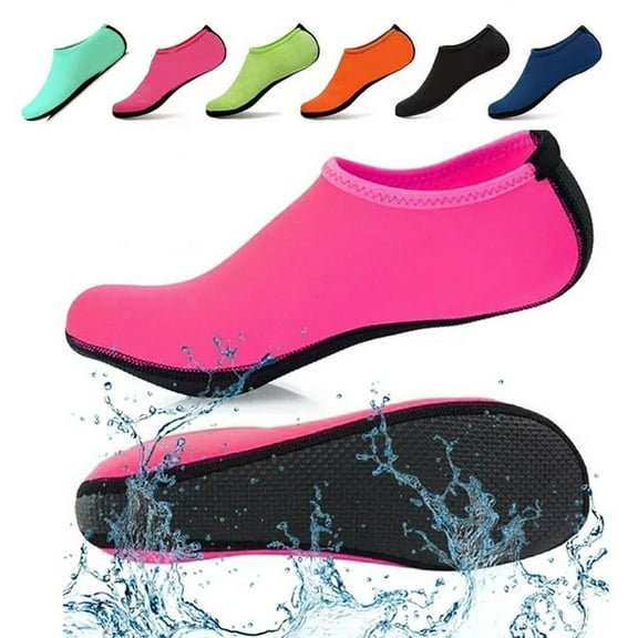 1Pair Water Shoes for Women Men Quick-Dry Water Socks Barefoot Shoes for Cruise Essentials Swimming Beach Pool Yoga Surf