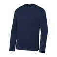 thumbnail image 1 of Gravity Threads Youth Long-Sleeve Moisture WickenIng Shirt - True Navy - Small, 1 of 1