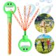 thumbnail image 2 of Cinco Claw Bubble Stick 32 Hole Showing Bubbles Toy para () Verde, 2 of 9