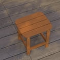 thumbnail image 3 of Merrick Lane Table d'Appoint Adirondack Tout Temps Intérieure/extérieure en Poly Résine en Teck, 3 of 12
