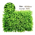 thumbnail image 1 of Artificial Plant Mat Greenery Wall-Hedge Grass Fence Foliage Panel Garden Decor, 1 of 5
