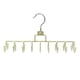 thumbnail image 1 of Perchero para colgar ropa, toallas y bolsas, con 18 ganchos múltiples, ideal para colgar sobre la puerta, resistente y ahorra espacio., 1 of 8