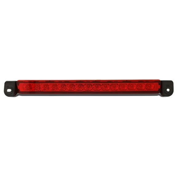 DNA Motoring 3BL-NP00-LED-RD For 2001 to 2004 Nissan Pathfinder Infiniti QX4 Full LED Third 3rd Tail Brake Light Stop Lamp Bar Red 02 03