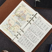 Yesbay A5 6-Ring Binder Notebook Writing Journal Diary Planner