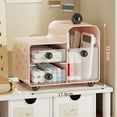 thumbnail image 5 of Coffee Creamer Holder Large Capacity 2 Layer Storage Box Elegant Teas Bag Organiser with Transparency Removable Drawers, 5 of 9