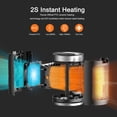 thumbnail image 3 of Calentador portátil eléctrico Space Heater Feculs con termostato de 1500 W, 3 of 7