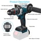 thumbnail image 4 of Electric de 13 mm Motor recargable Sin Cepillo de ImpactO Eléctrico Taladro Inalámbrico Destornillador Eléctrico inalámbrico Taladro eléctrico Herramientas multifuncional, 4 of 5