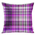thumbnail image 1 of RYLABLUE Plaid Purple Tartan Abstract British Celtic Check Checkered Classic Culture Throw Pillowcase Cushion Case Cover, 1 of 1