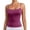 Purple, variant on Public Spaghetti Strap Camisole Tops for Womens Plus Size Solid Cami Tank Tops Summer Crew Neck Sleeveless Tops Undershirts Dark Gray XXL