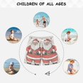 thumbnail image 6 of FORMRS Boys Swim Trunks Quick Dry Mesh Liner Boardshorts Sizes XS-XL, Beige Christmas Santa, 6 of 7