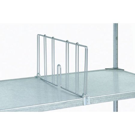

18 Wide Galvanized and Solid Stainless Wire Shelf Divider