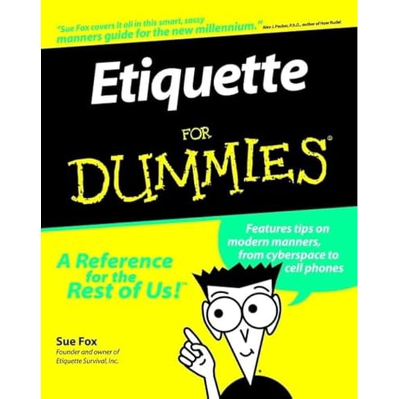 Pre-Owned Etiquette for Dummies, 9780764551703, 0764551701, Paperback,