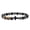 A, variant on Tengdawanju Natural Stone Cross Bracelet for Men, 8mm Tiger Eye & Hematite Beads