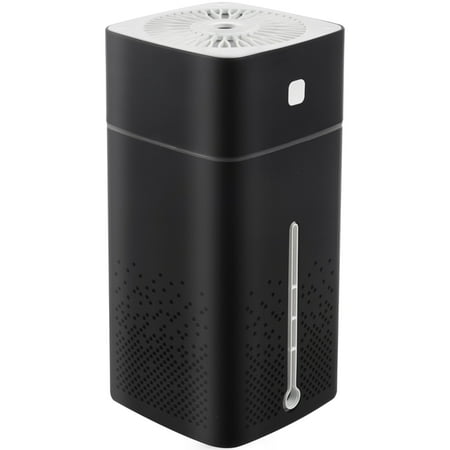 

1000Ml Air Humidifier Ultrasonic Usb Diffuser Oil Led Night Light Mist Purifier Humidifier Black