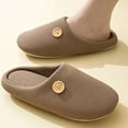 thumbnail image 5 of Wowcloth Women's Casual Home Slippers – Comfortable Round Toe Non-Slip Indoor/Outdoor Flat Slides for Couple Wear, 5 of 5