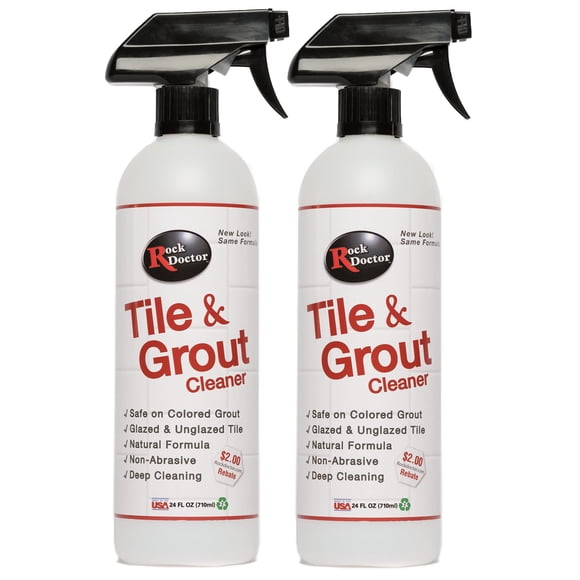 Limpiador de azulejos y juntas Rock Doctor Natural, 710 ml, paquete de 2