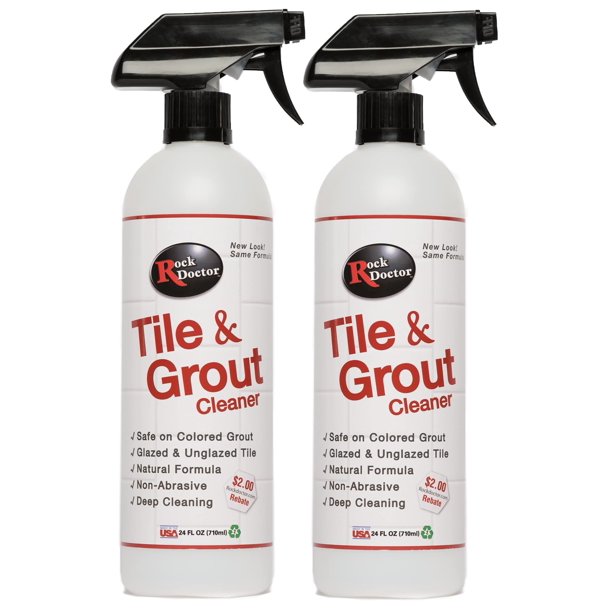 Limpiador de azulejos y juntas Rock Doctor Natural, 710 ml, paquete de 2