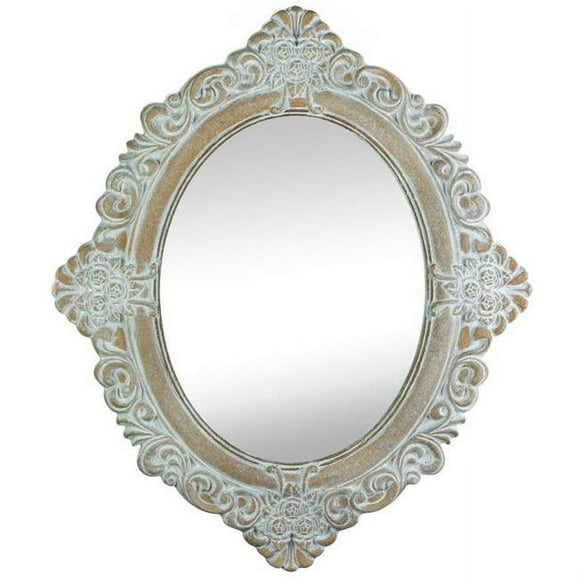 Accent Plus Vintage Amelia Taupe Mirror 19.75x0.5x23.25