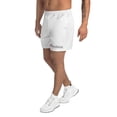 thumbnail image 3 of MH STUDIOS WHITE Men's Athletic ShortS (4XL), 3 of 4