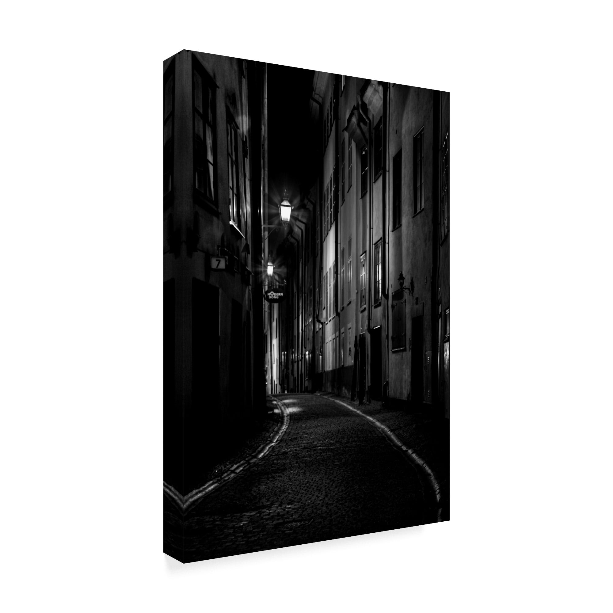 Trademark Fine Art 'Sweden Alley' Canvas Art by Maciej Duczynski