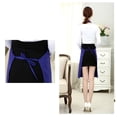 thumbnail image 2 of Graflsoa Stylish Sleeveless PVC Apron with Adjustable Neck Tie and Front Pockets - Navy Blue, 2 of 6