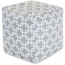 Majestic Home Goods Links Indoor/Outdoor Bean Bag Cube, Multiple Colors