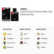 Armaf Men's Club De Nuit Intense Man Uae National Day EDT Spray 3.5 oz Fragrances 6295199804131