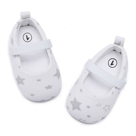 

TOWED22 Kids Slippers Girls Boys Girls Single Shoes Cartoon Printed First Walkers Shoes Toddler Prewalker Shoes Grey