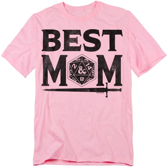 Dungeons And Dragons T-Shirt Mother'S Day Best Mom D20 Light Unisex Graphic Tee for Men & Women
