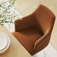 thumbnail image 5 of Lippa Swivel Dining Armchair in White Rust, 5 of 10