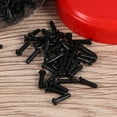 thumbnail image 4 of KALLORY Nylon 9x6 Cm Black Badminton Racket Guard Tube Small Compact for Sports Supplies, 4 of 8