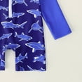 thumbnail image 6 of mgoYE Baby Swimsuit UPF 50+ Sun Protection Long Sleeve Toddler Bathing Suit Boy Girls with Adjustable Sun Hat 6M-4T(Blue,18-24 Months), 6 of 6