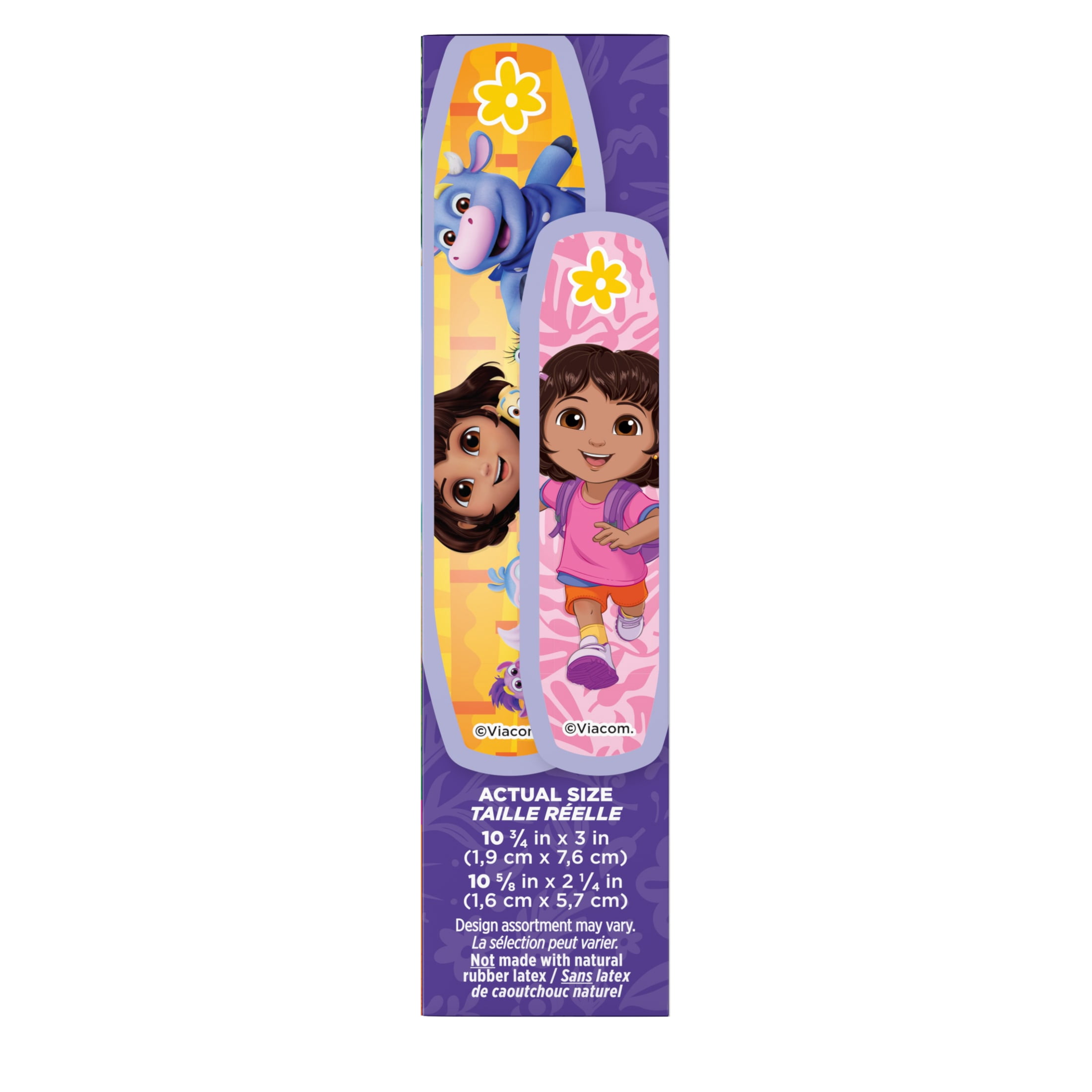 (3 pack) BAND-AID® Brand Bandages for Kids, Nickelodeon Dora, 20 Count