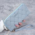 thumbnail image 1 of Cartera de mano de estilo coreano para mujer, billetera multifunción con cremallera larga, billetera para teléfono móvil de gran capacidad, 1 of 4