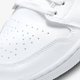 thumbnail image 4 of Ni - ke Ni - ke Women's Air Jordan 1 Low Sneakers Shoes Triple White DV0990-111, 4 of 5