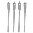 thumbnail image 2 of 4Pcs Spade Drill Bit Set Paddle Flat Bits HighCarbon Steel Woodworking Hand Tools Hardware 12mm, 2 of 5