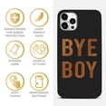 thumbnail image 4 of Case Yard Wooden Case for iPhone-11-Pro-Max Soft TPU Silicone cover Slim Fit Shockproof Wood Protective Phone Cover for Girls Boys Men and Women Supports Wireless Charging Bye Boy Design, 4 of 7