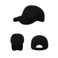 thumbnail image 3 of Jamicy Warm Basellball for Men Women Winter Fuzzy Baseball Caps Women Men Leisure Solid Color Fluffy Teddy Fleece Faux Basellball Hat, 3 of 4