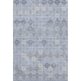 thumbnail image 2 of Addison Rugs Mayfield Premium Machine Washable Transitional Geometric Blue Rectangle Rug, 9' x 12', 2 of 7