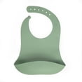 thumbnail image 5 of Little Twig 6-Pc Unbreakable Silicone Baby Feeding Set Kids Dinnerware Set, Green, 5 of 10